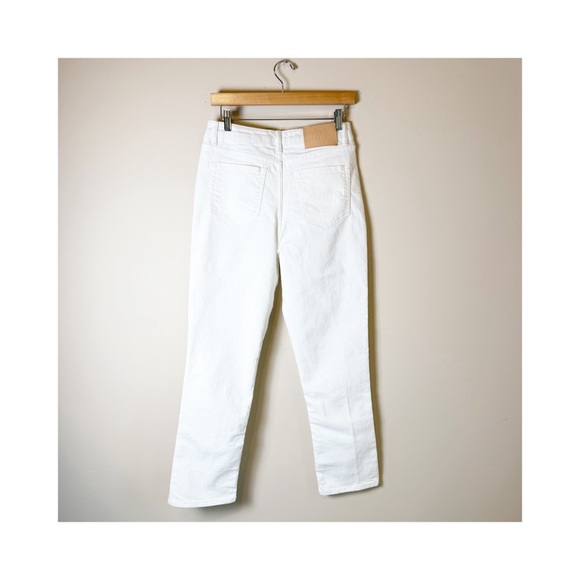 Frye Cropped White Jeans, size 4 - Picture 5 of 8